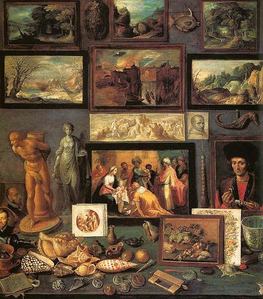 Frans Francken II Art Room Germany oil painting art